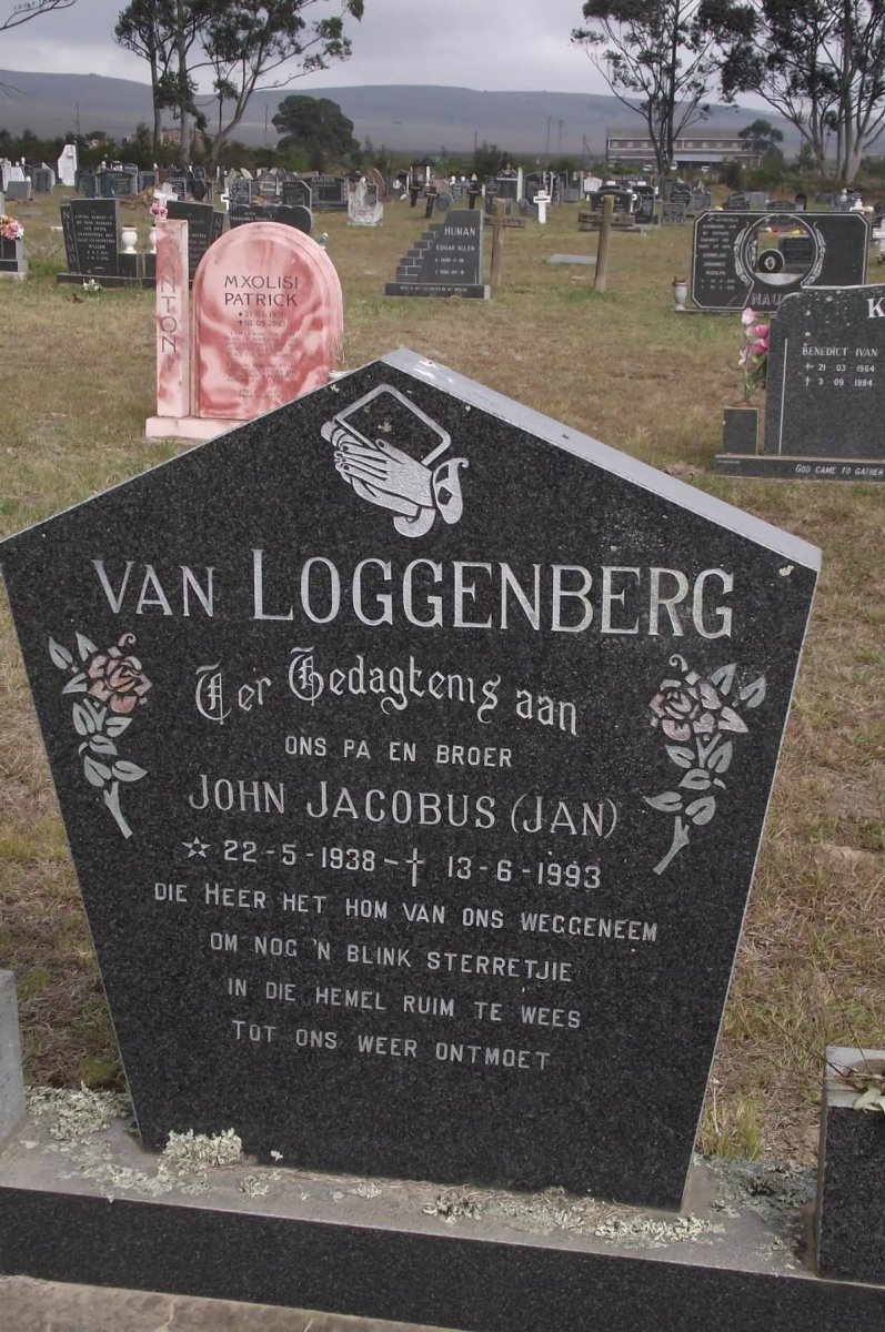 LOGGENBERG John Jacobus, van 1938-1993