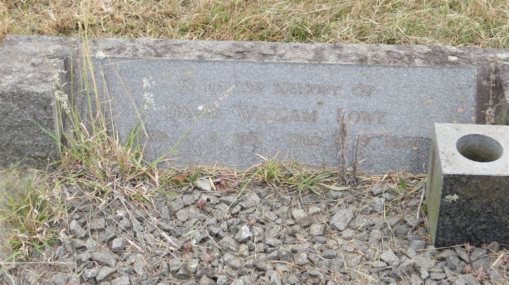 LOWE David William 1951-1966