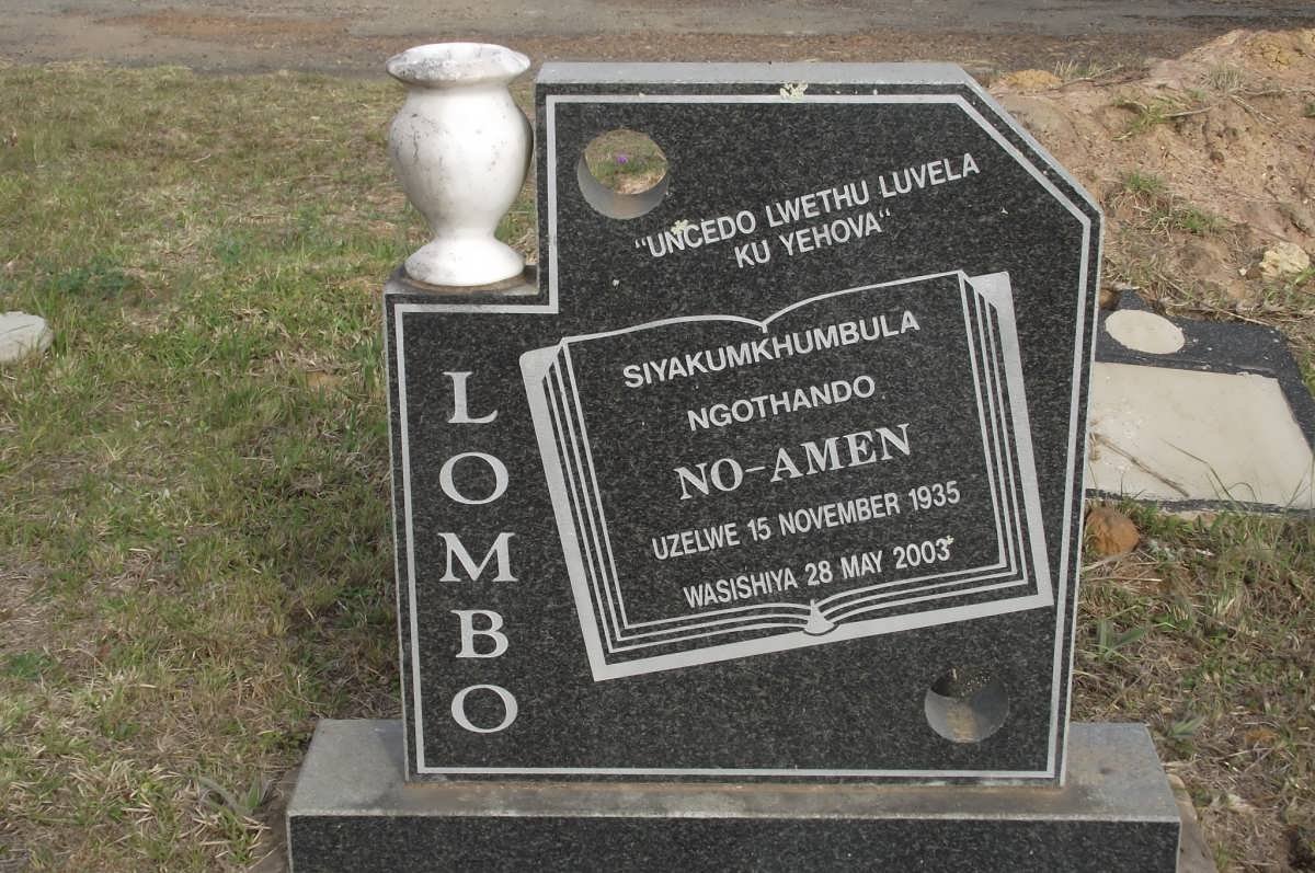 LOMBO Ngothando 1935-2003