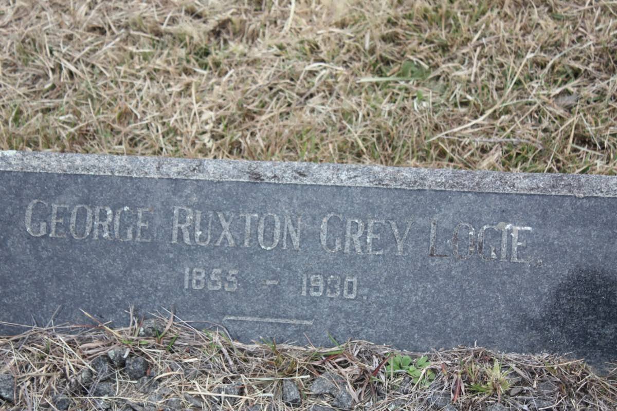 LOGIE George Ruxton Grey 1855-1930