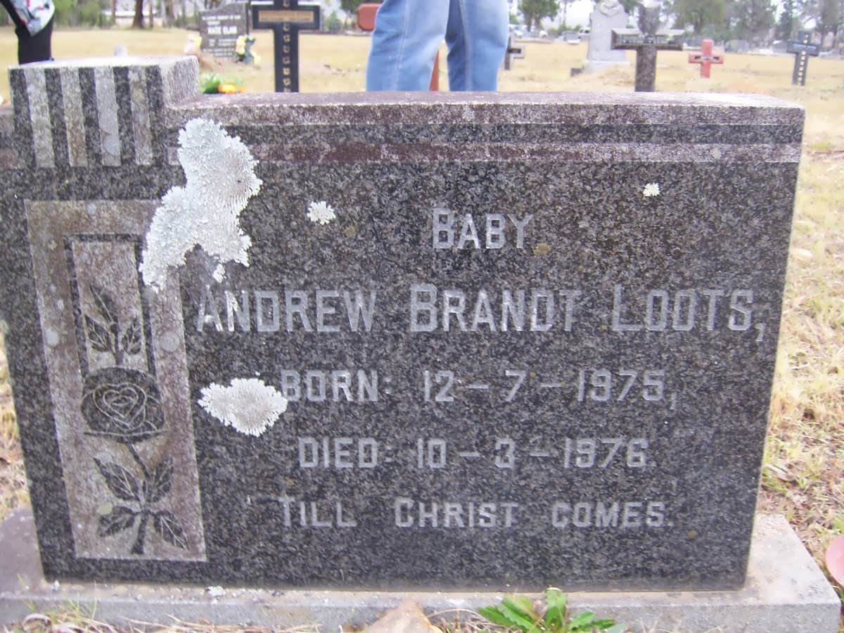 LOOTS Andrew Brandt 1975-1976