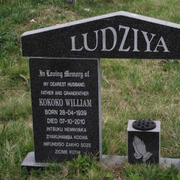 LUDZIYA Kokoko William 1939-2010