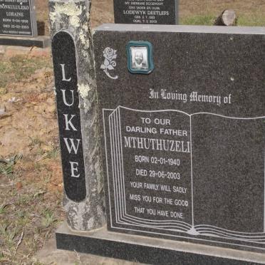 LUKWE Mthuthuzeli 1940-2003