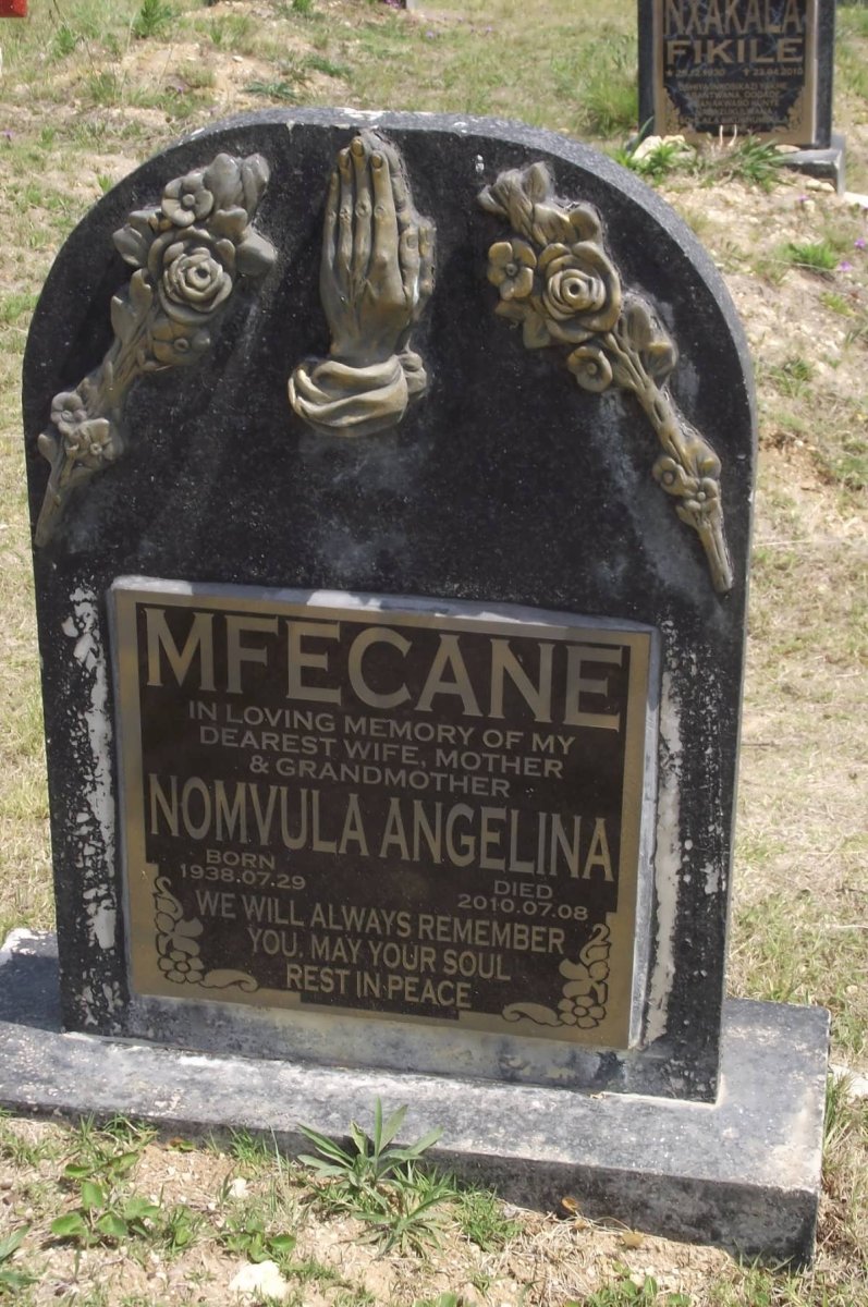 MFECANE Nomvula Angelina 1938-2010