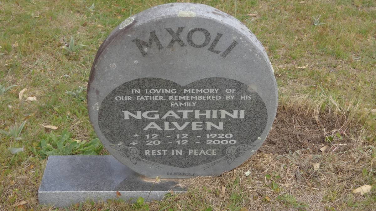 MXOLI Ngathini Alven 1920-2000