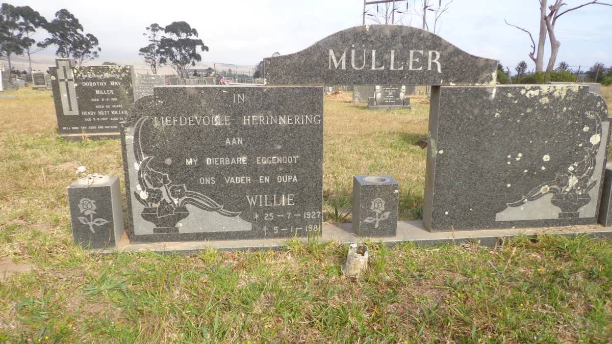 MÜLLER Willie 1927-1981