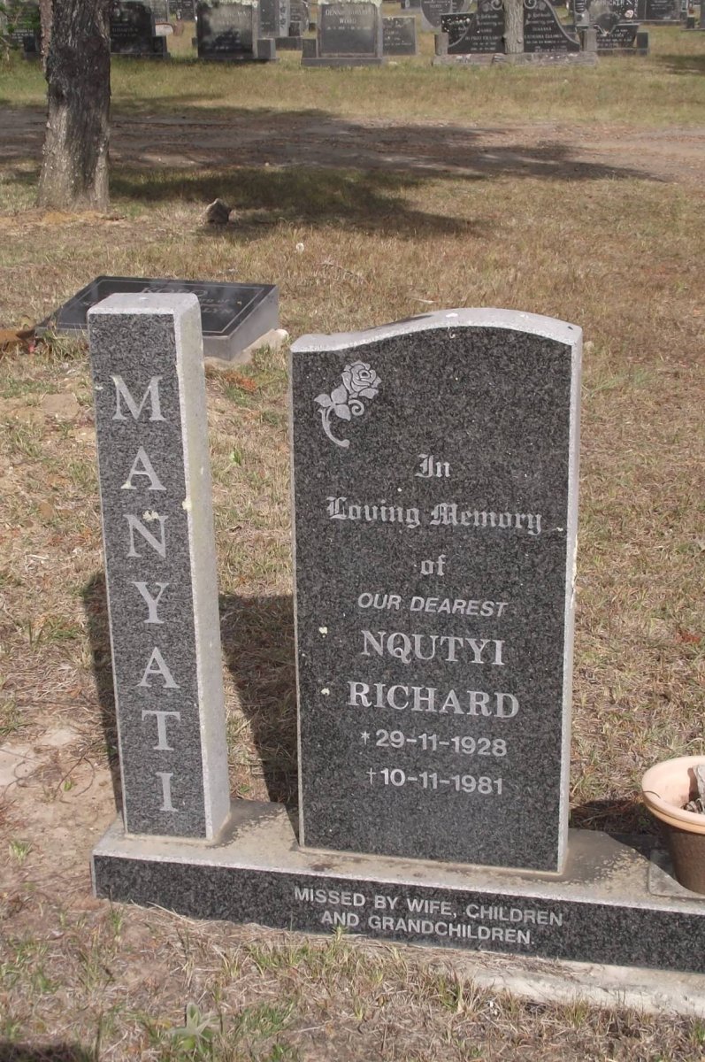 MANYATI Nqutyi Richard 1928-1981