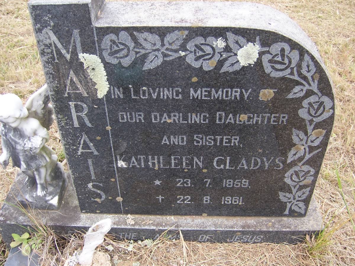 MARAIS Kathleen Gladys 1959-1961