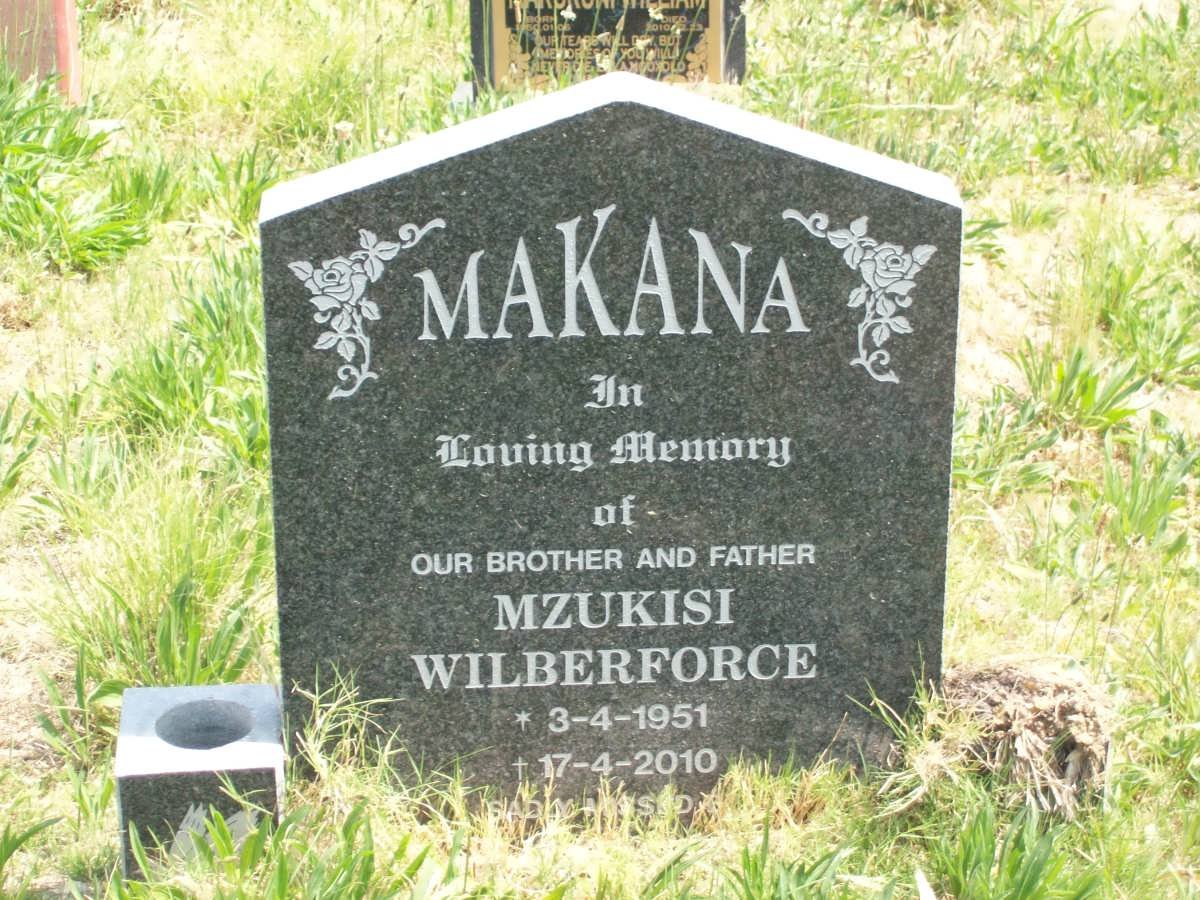 MAKANA Mzukisi Wilberforce 1951-2010
