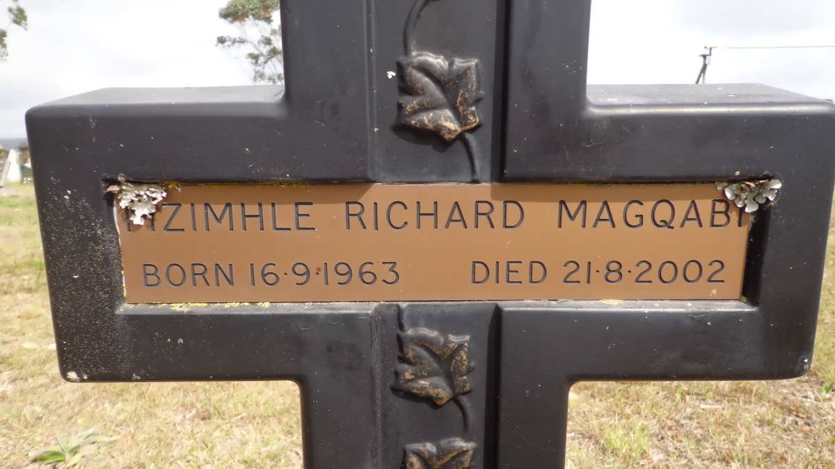 MAGQABI Mzimhle Richard 1963-2002