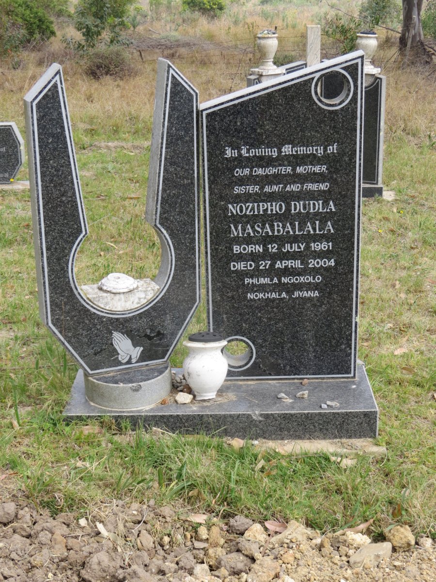 MASABALALA Nozipho Dudla 1961-2004