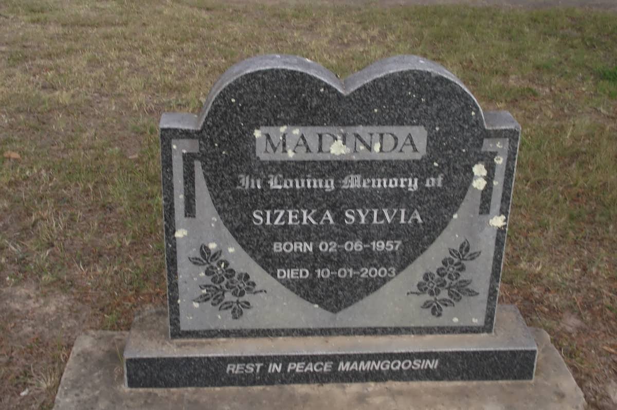 MADINDA Sezeka Sylvia 1957-2003