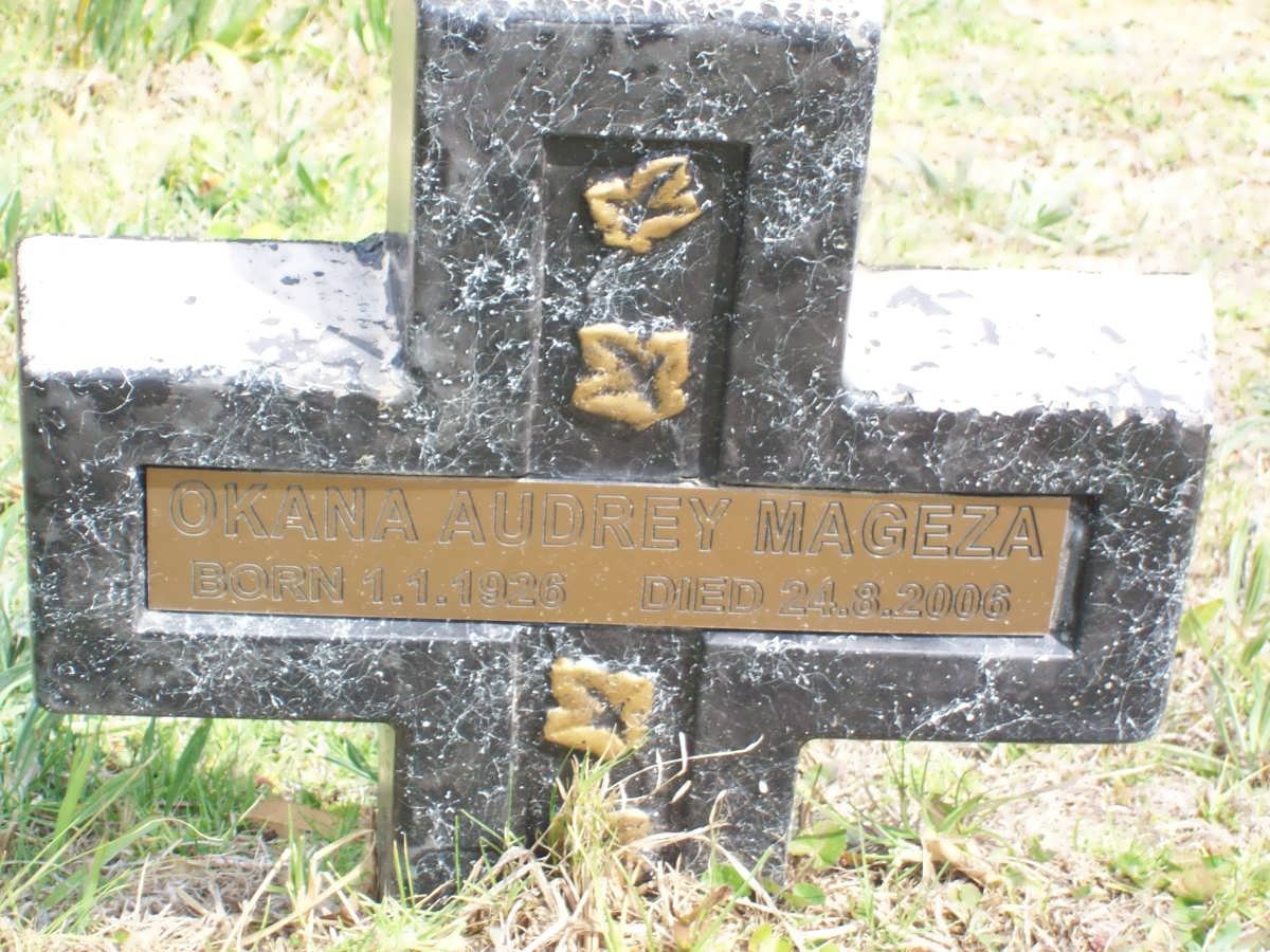 MAGEZA Okana Audrey 1926-2006