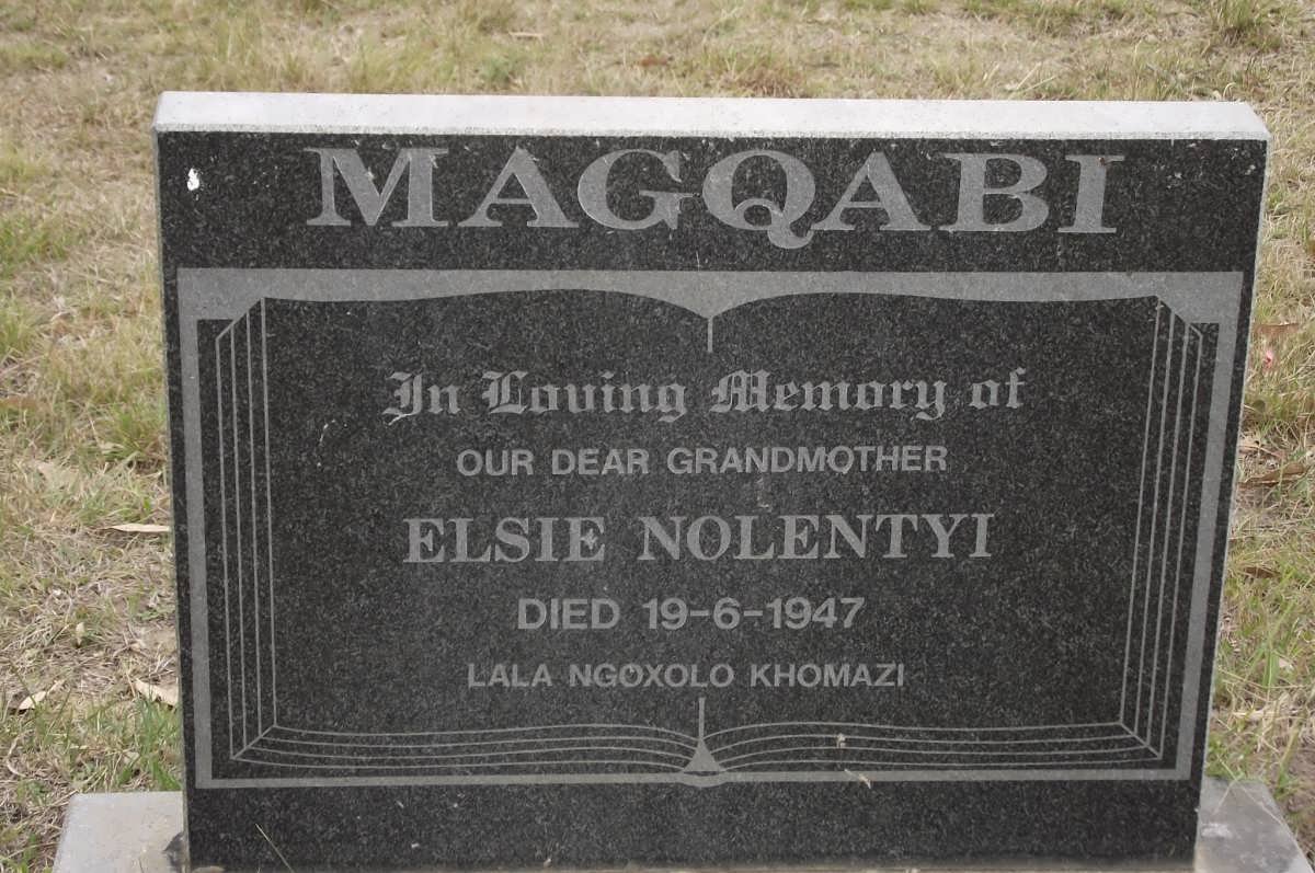 MAGQABI Elsie Nolentyi -1947