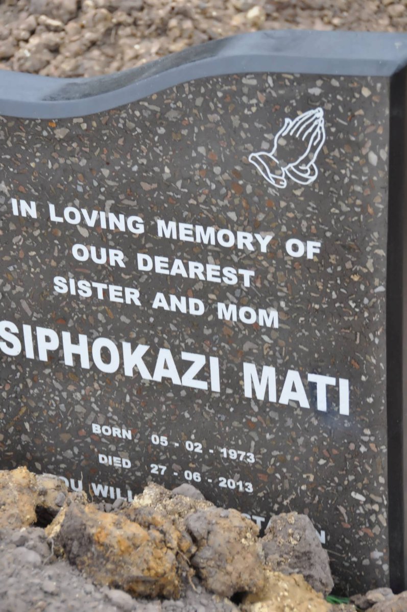 MATI Siphokazi 1973-2013