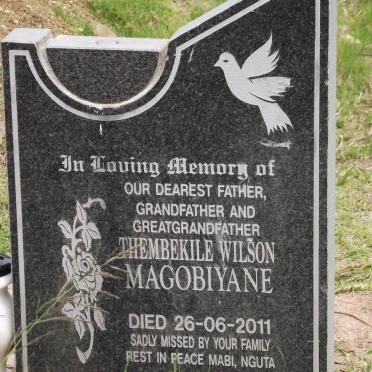 MAGOBIYANE Thembekile Wilson -2011