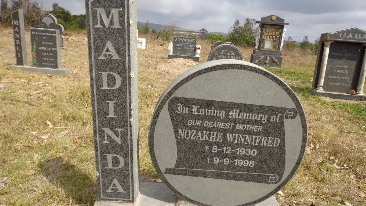 MADINDA Nozakhe Winnifred 1930-1998