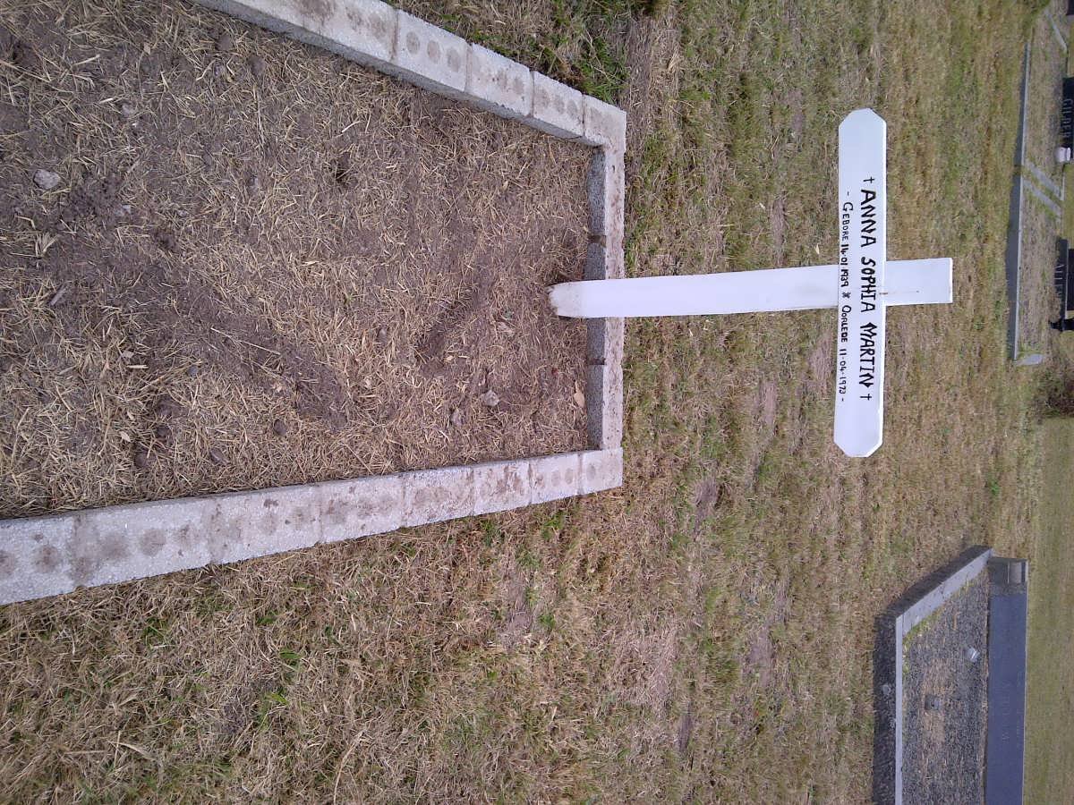 MARTIN Anna Sophia 1939-1973