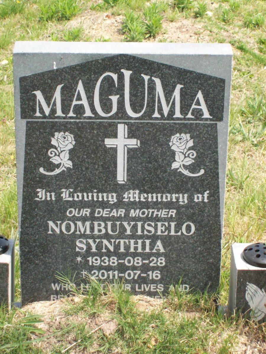 MAGUMA Nombuyiselo Synthia 1938-2011
