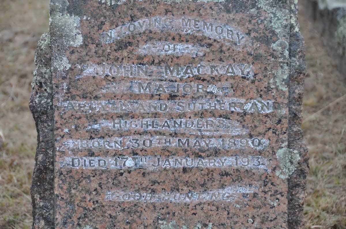 MACKAY John 1890-193?