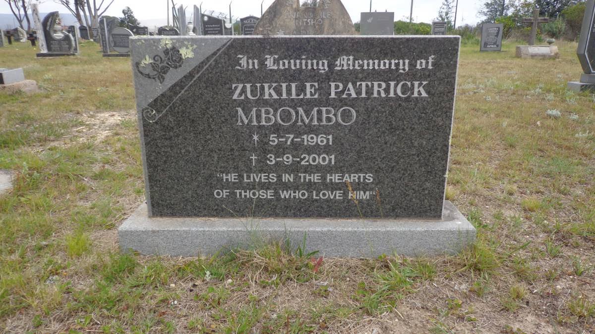 MBOMBO Zukile Patrick 1961-2001