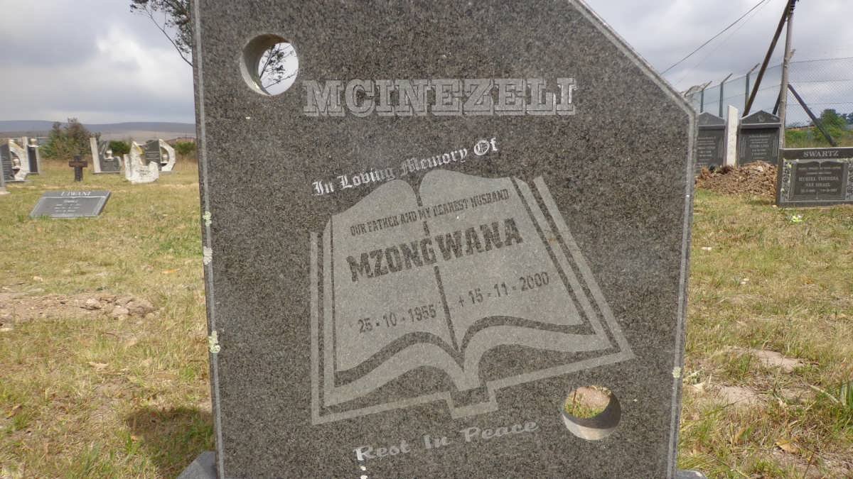 MCINEZELI Mzongwana 1955-2000