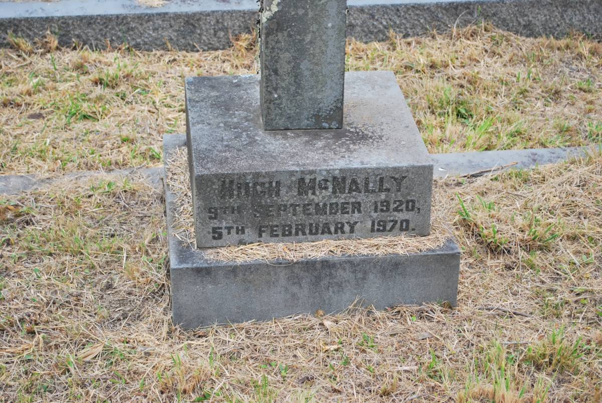 McNALLY Hugh 1920-1970