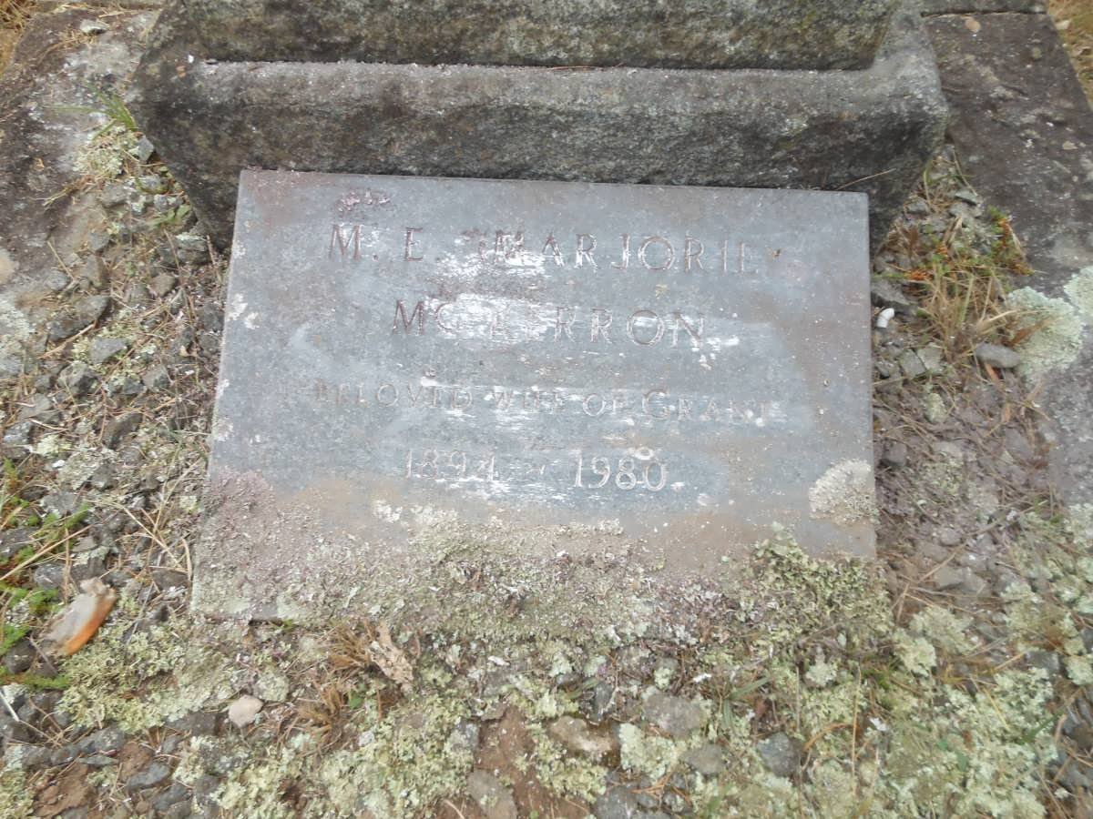 McKERRON M.E. 1894-1980