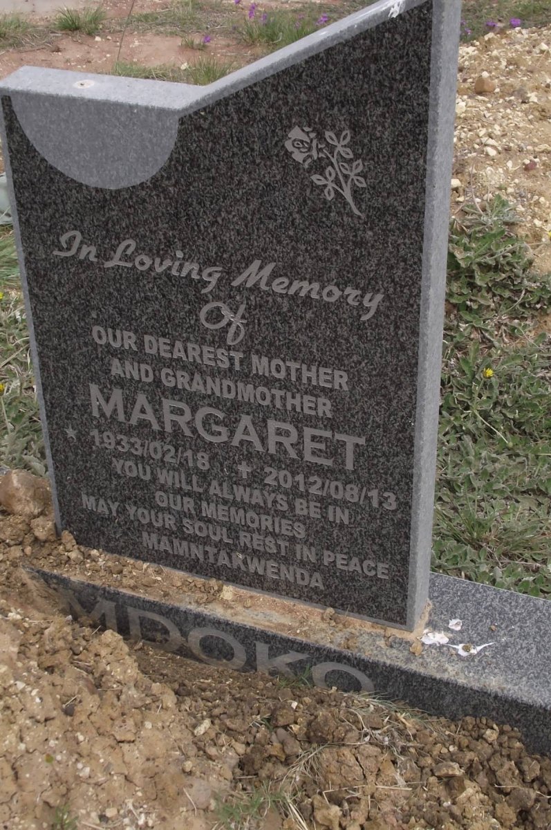 MDOKO Margaret 1933-2012