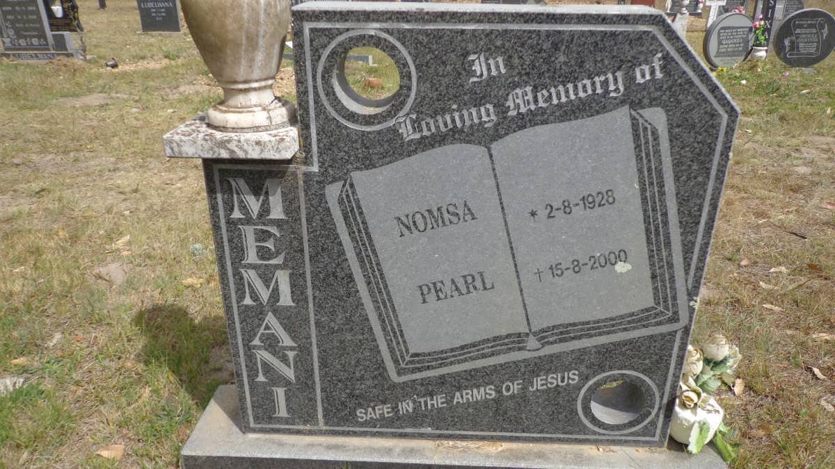 MEMANI Nomsa Pearl 1928-2000