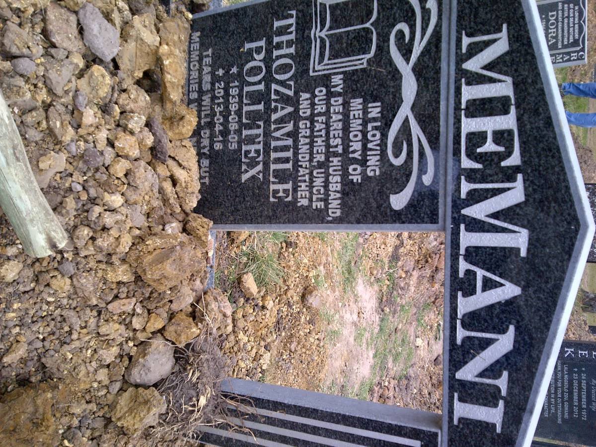 MEMANI Thozamile Polltex 1939-2013