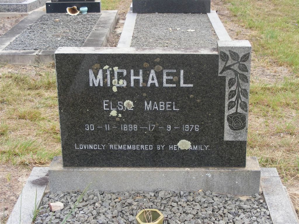 MICHAEL Elsie Mabel 1898-1976