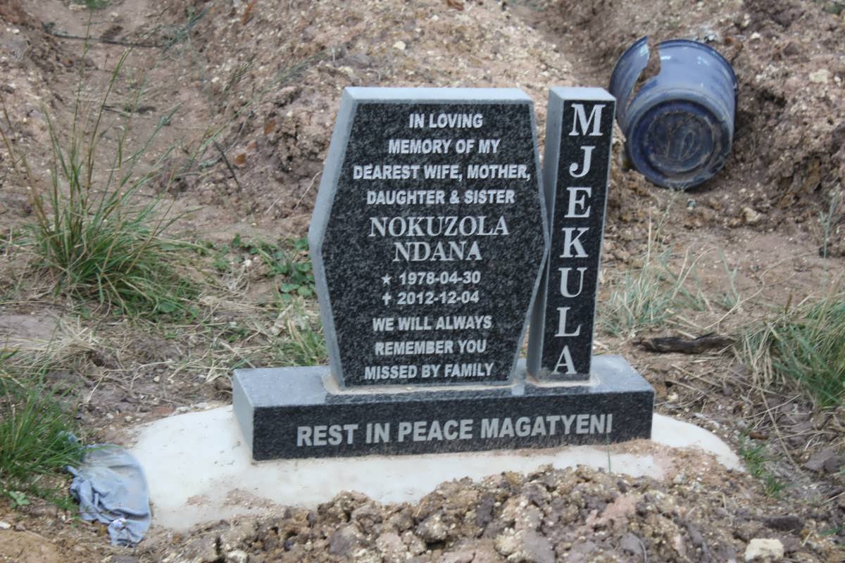 MJEKULA Nokuzola Ndana 1978-2012