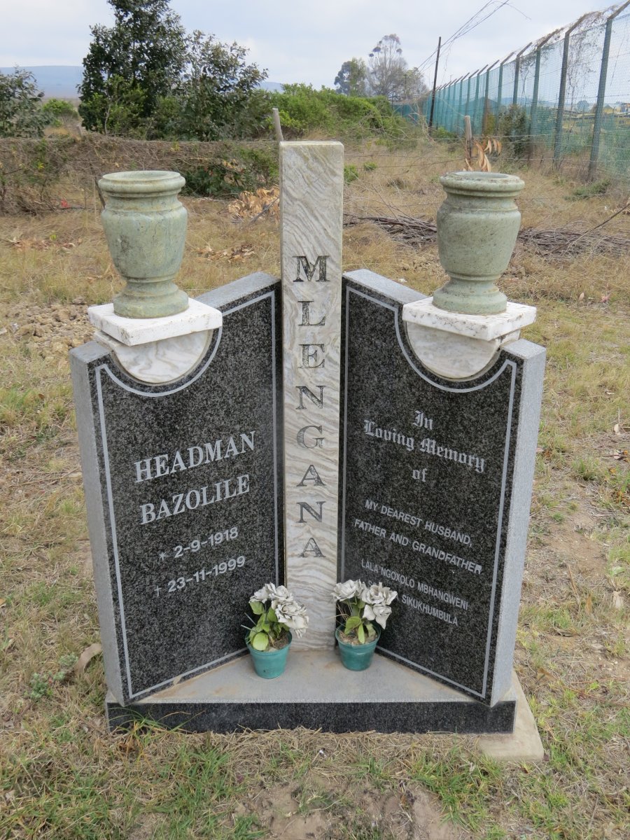 MLENGANA Headman Bazolile 1918-1999