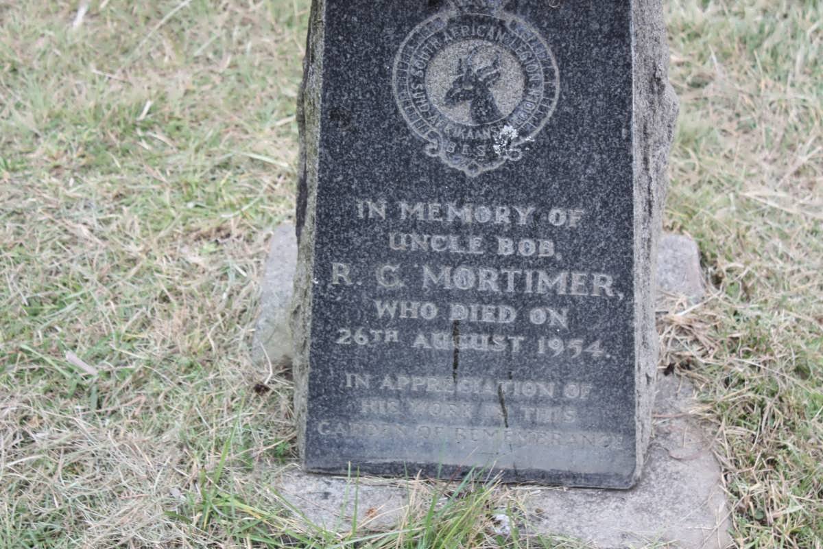 MORTIMER R.C. -1954