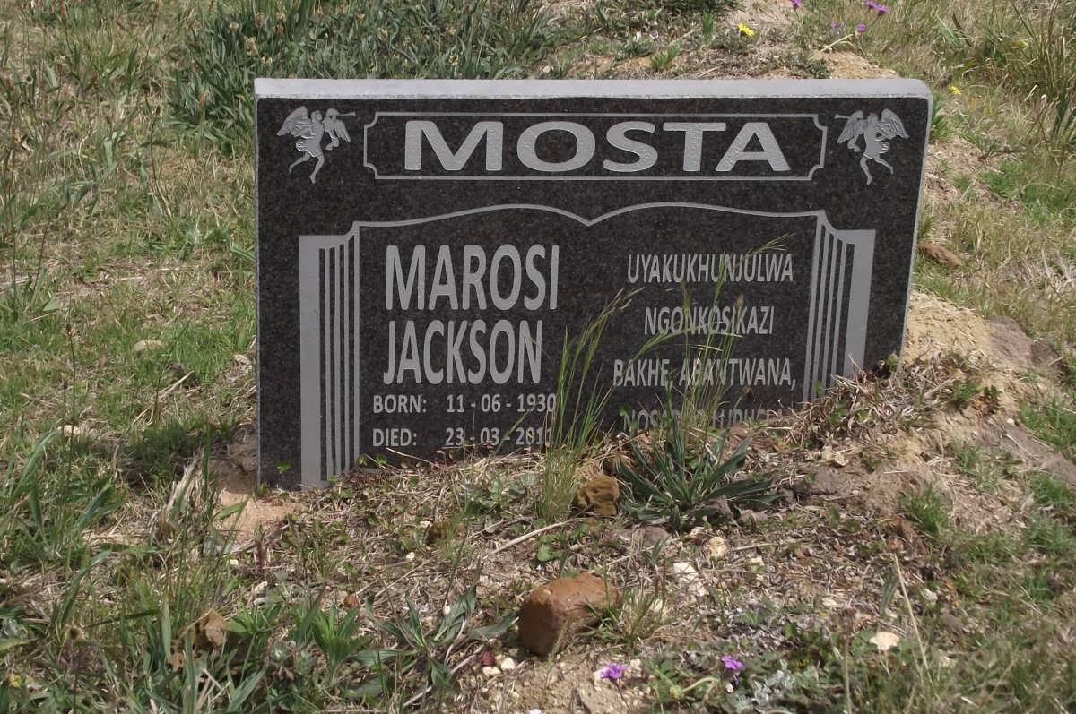 MOSTA Marosi Jackson 1930-2011