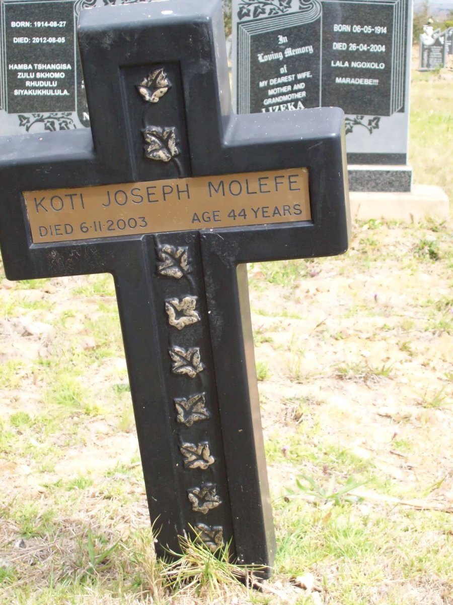 MOLEFE Koti Joseph -2003