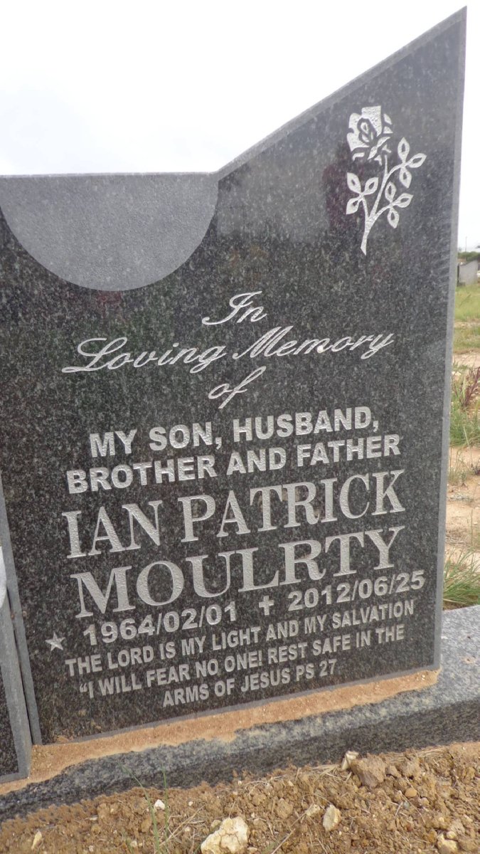 MOULRTY Ian Patrick 1964-2012