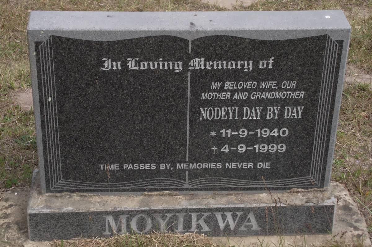 MOYIKWA Nodeyi Day By Day 1940-1999