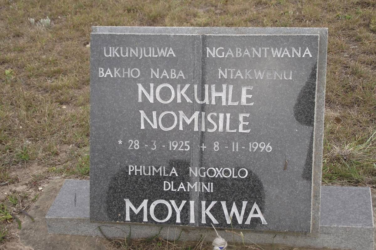 MOYIKWA Nokuhle Nomisile 1925-1996