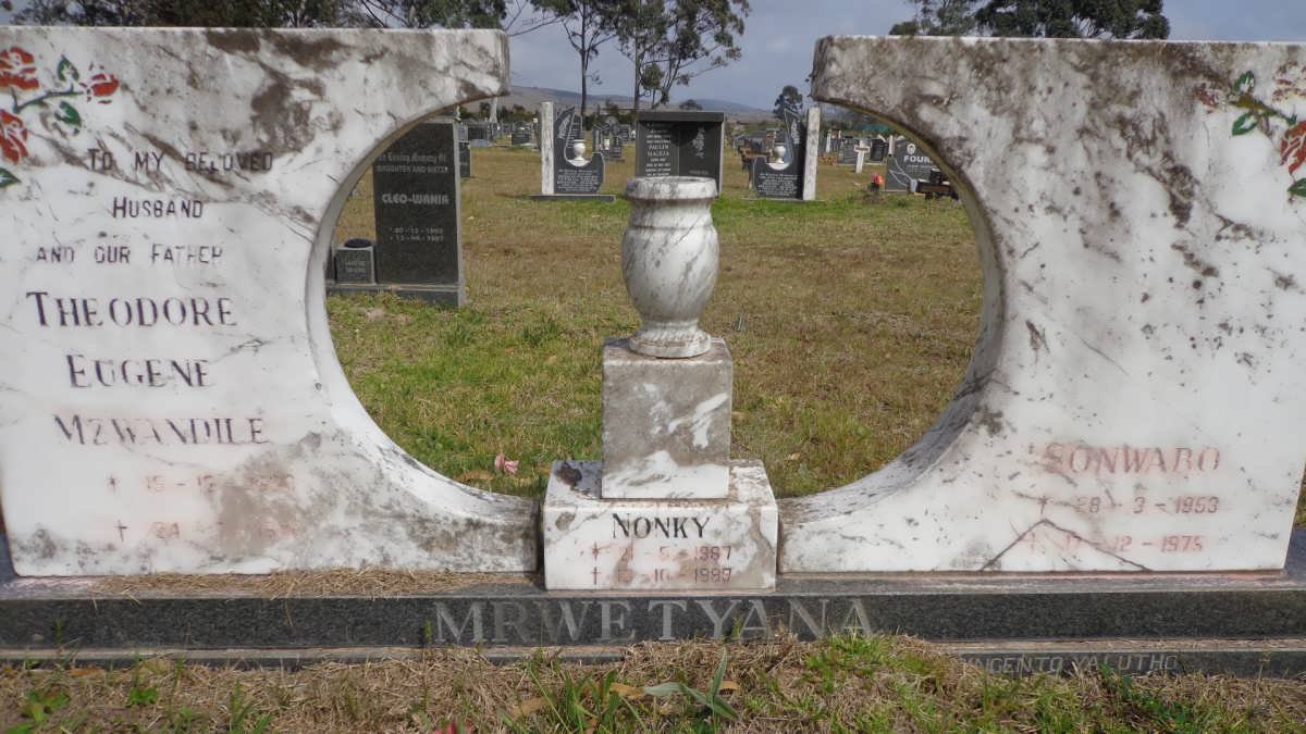 MRWETYANA Theodore Eugene Mzwandile :: MRWETYANA Sonwabo 1953-1975 :: MRWETYANA Nonky 1987-1989