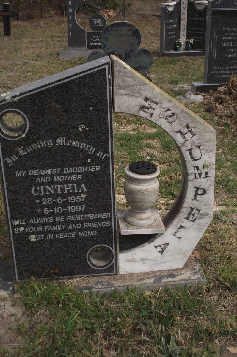 MSHUMPELA Cinthia 1957-1997