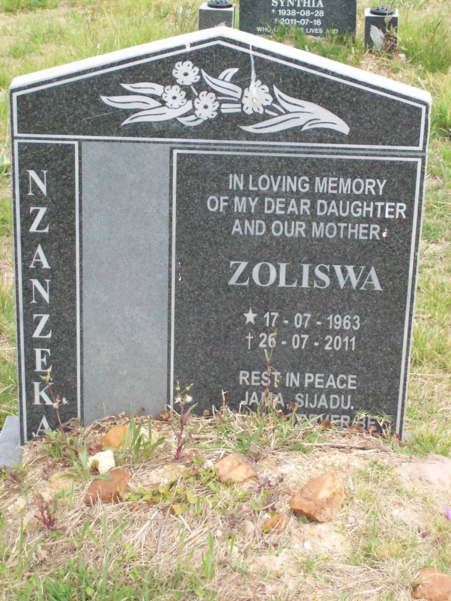 NZANZEKA Zoliswa 1963-2011