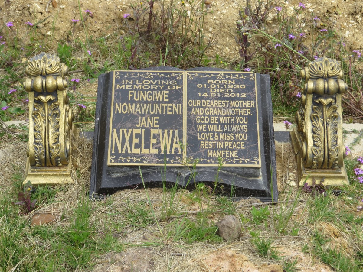NXELEWA Fungiwe Nomawunteni Jane 1930-2012