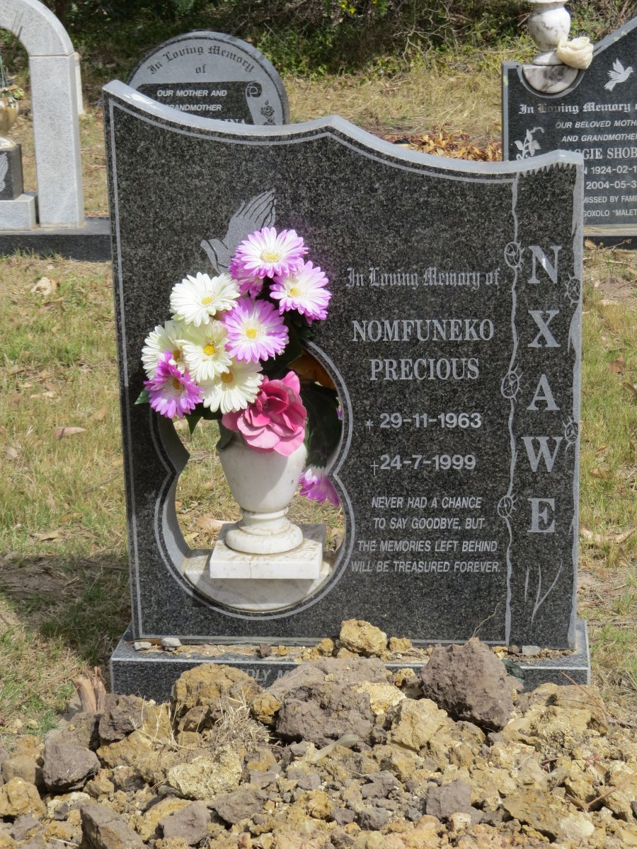 NXAWE Nomfuneko Precious 1963-1999