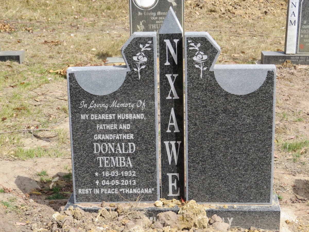 NXAWE Donald Temba 1932-2013