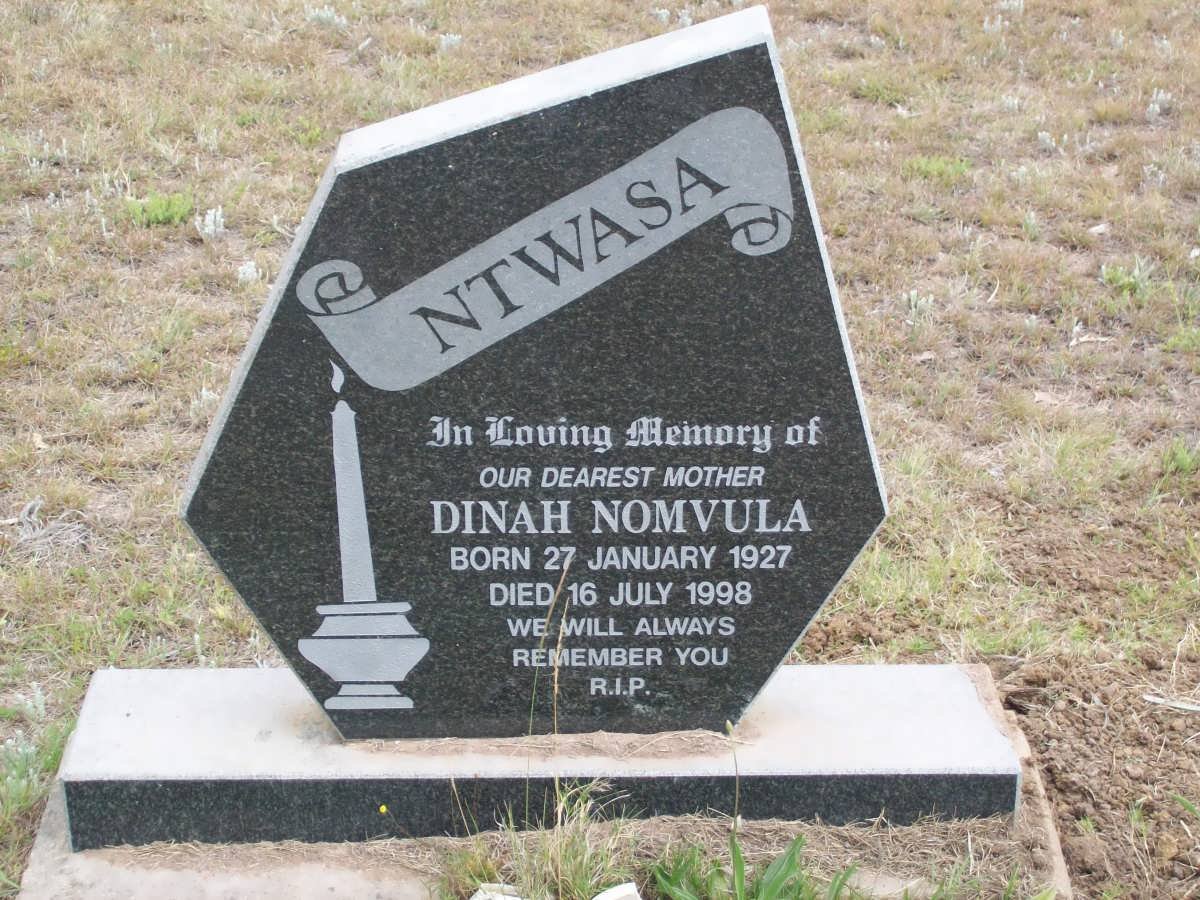 NTWASA Dinah Nomvula 1927-1998