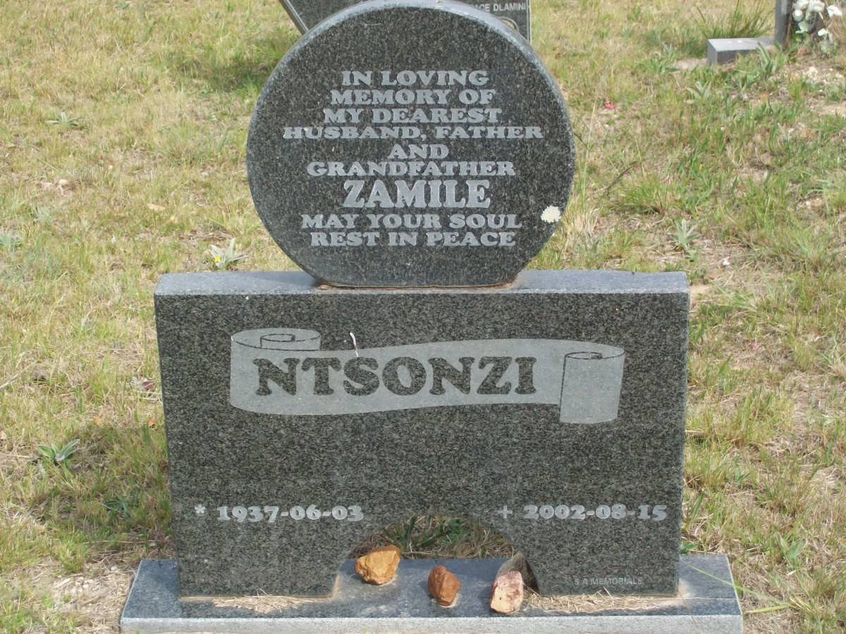 NTSONZI Zamile 1937-2002