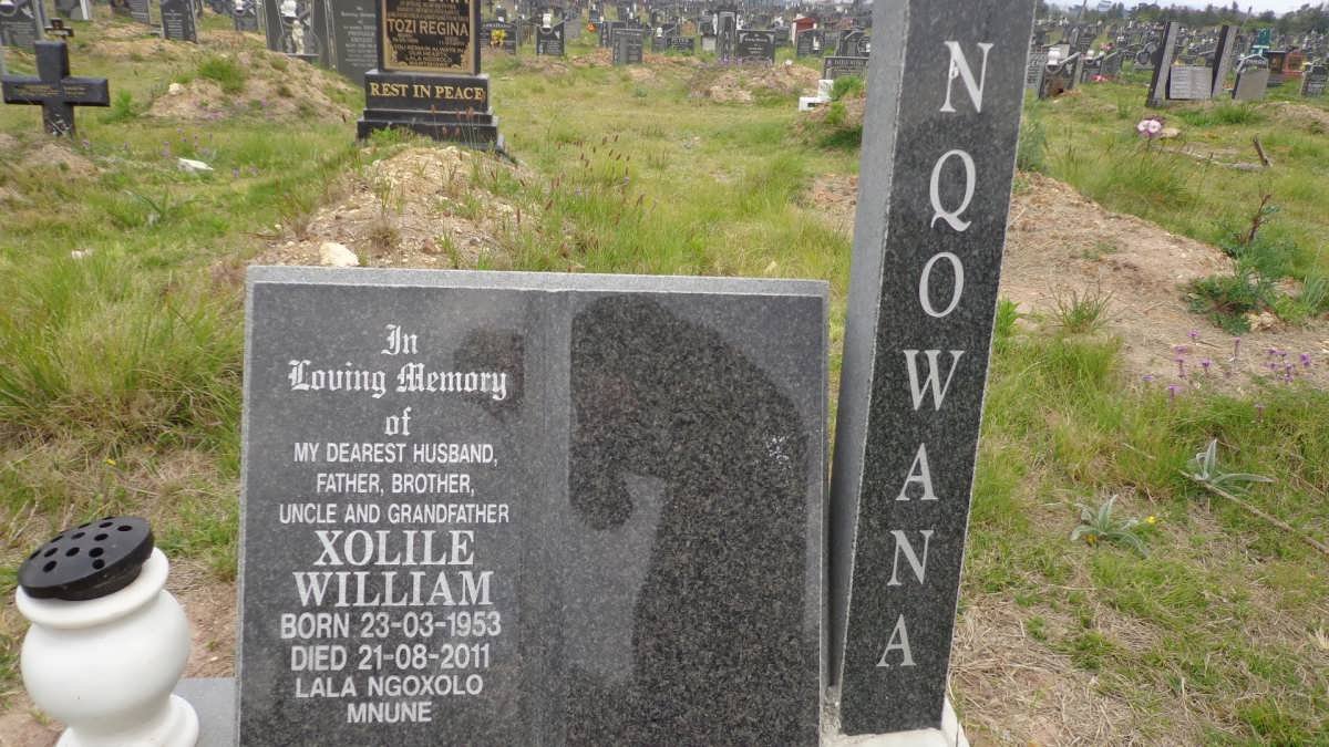 NQOWANA Xolile William 1953-2011