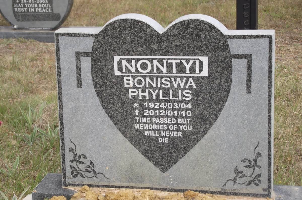 NONTYI Boniswa Phyllis 1924-2012